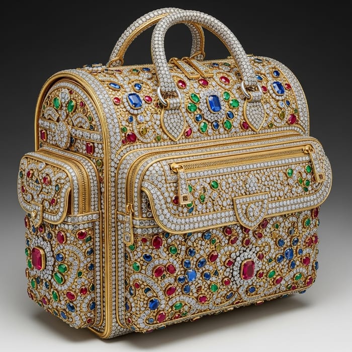 3 Million Dollar School Bag: Opulent Luxury Unveiled 3 Million Dollar School Bag: Opulent Luxury Unveiled