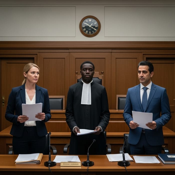 Courtroom Drama: Two Men vs. One Woman Case
