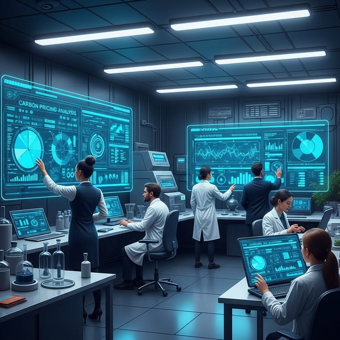 Futuristic Carbon Pricing Science Futuristic Carbon Pricing Science