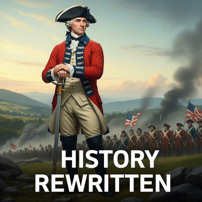 George Washington British Red Coat Uniform - History Rewritten