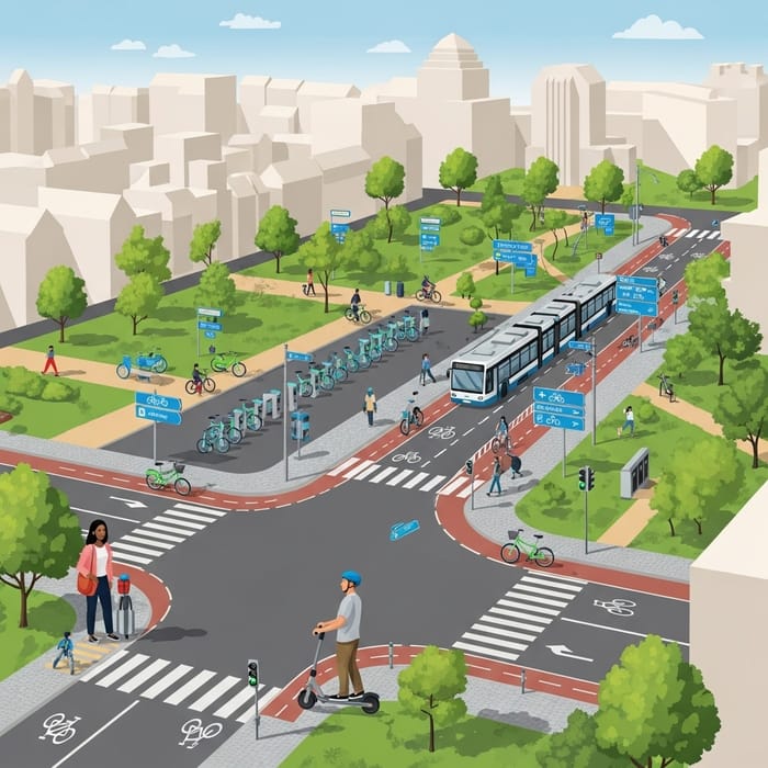 City Infrastructure for Micro Mobility: Enhancing Sustainable Transportation City Infrastructure for Micro Mobility: Enhancing Sustainable Transportation