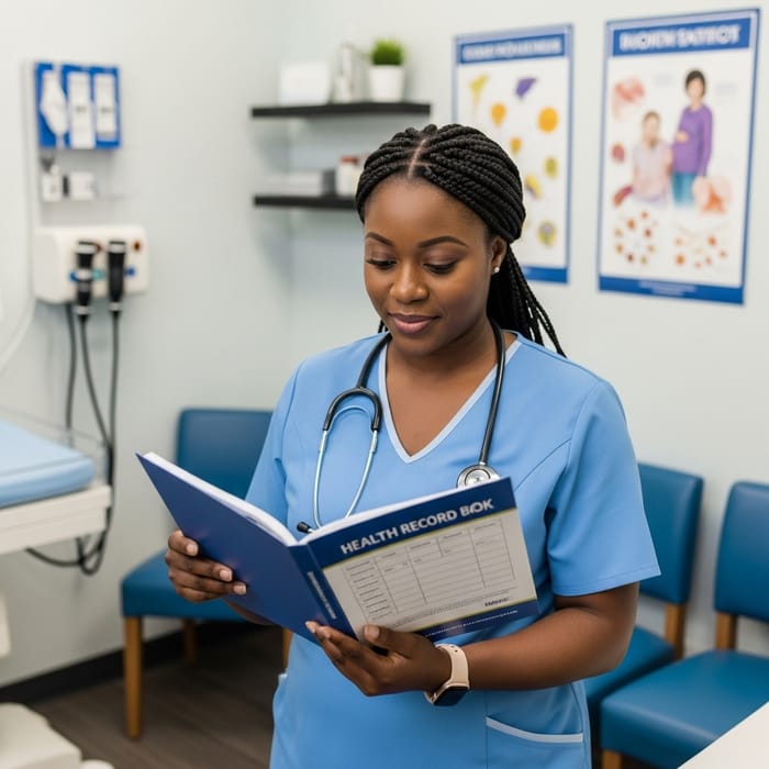 Expert Black Midwife | Pregnancy Health Record Book Expert Black Midwife | Pregnancy Health Record Book