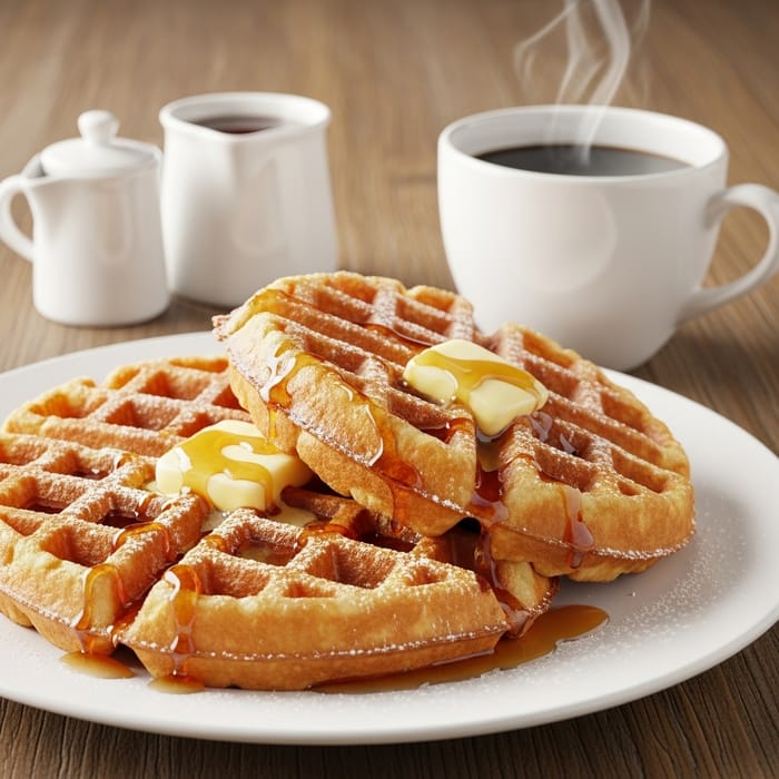 Golden-Brown Waffles | Buy Fresh Waffles Online - Brand Name