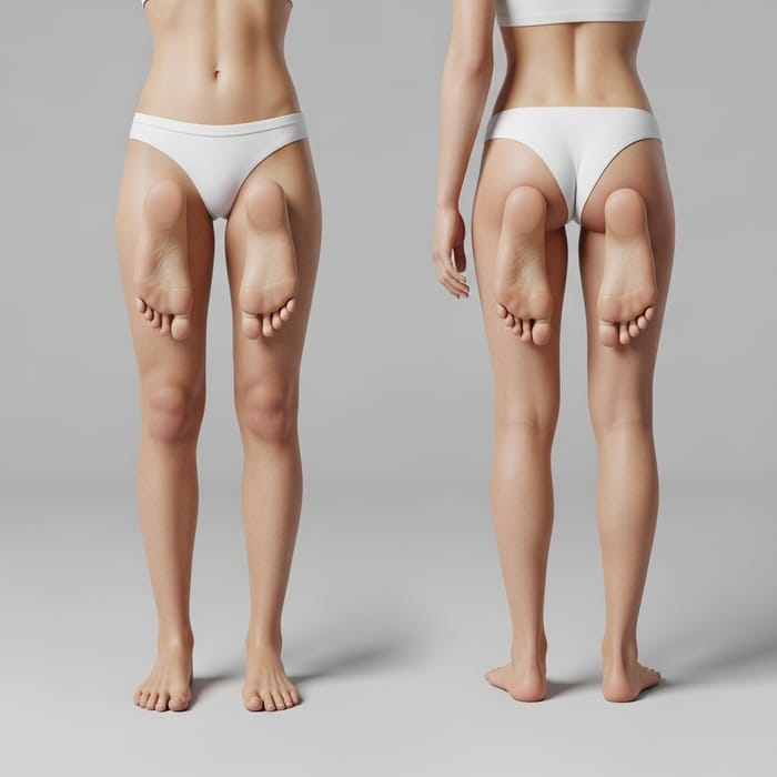 Surreal Human Feet Art - A Unique Body Perspective