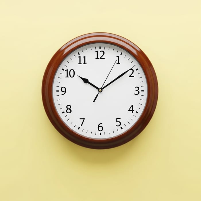 Classic Round Wall Clock - Elegant Timepiece Classic Round Wall Clock - Elegant Timepiece