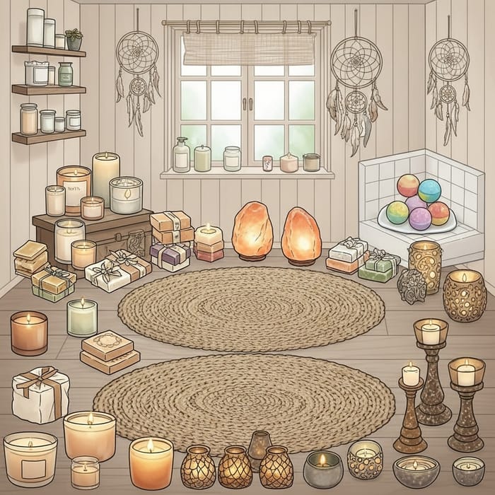 Perfect Home Design: Candles, Soaps, Salt Lamps & More