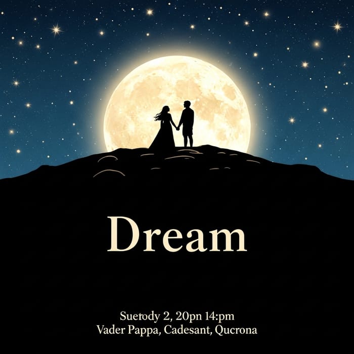 Dream Theater Poster for Play Named Sueño