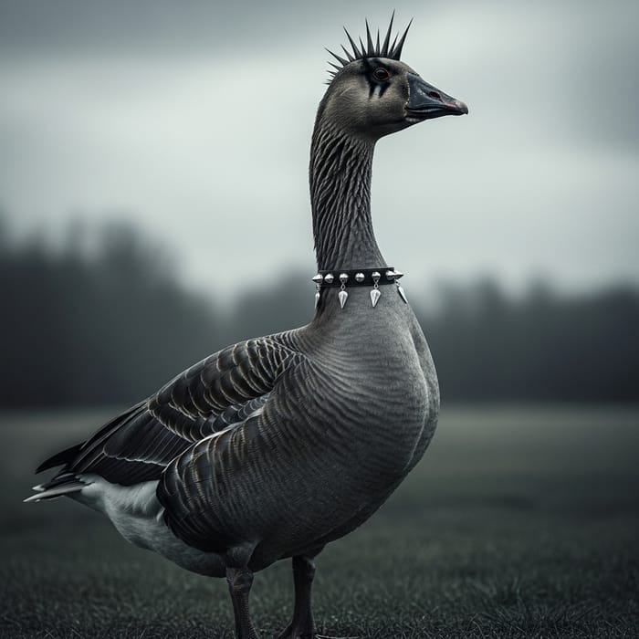 Goth Goose: Elegant Punk Style & Charm Goth Goose: Elegant Punk Style & Charm
