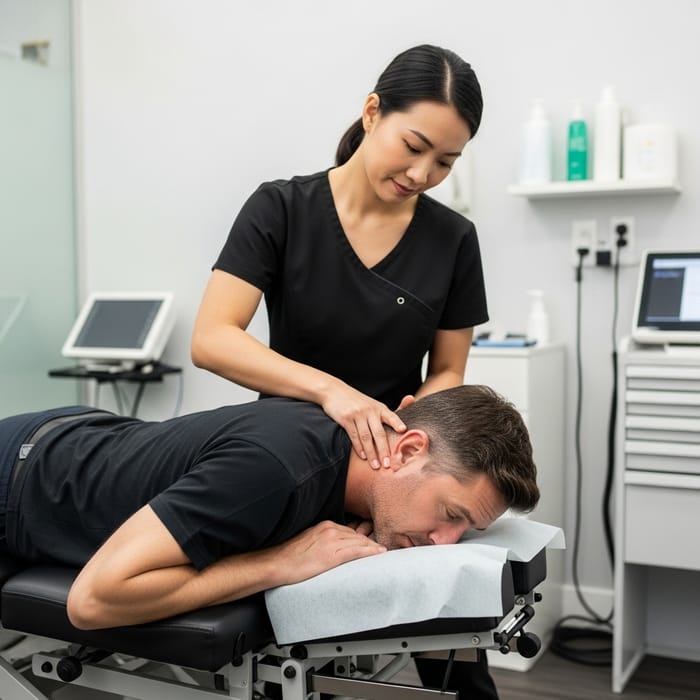 Effective Neck Adjustment with Skilled Chiropractor Effective Neck Adjustment with Skilled Chiropractor