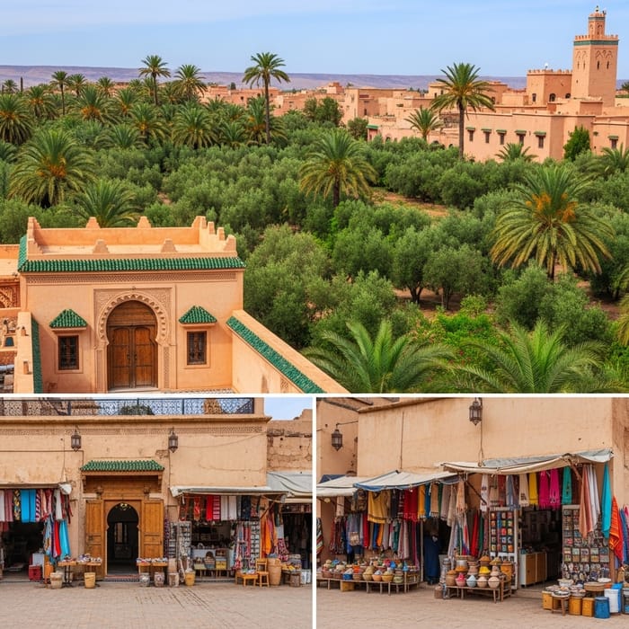 Exotic Landscapes & Moroccan Architecture | Vibrant Flora and Marketplace Exotic Landscapes & Moroccan Architecture | Vibrant Flora and Marketplace
