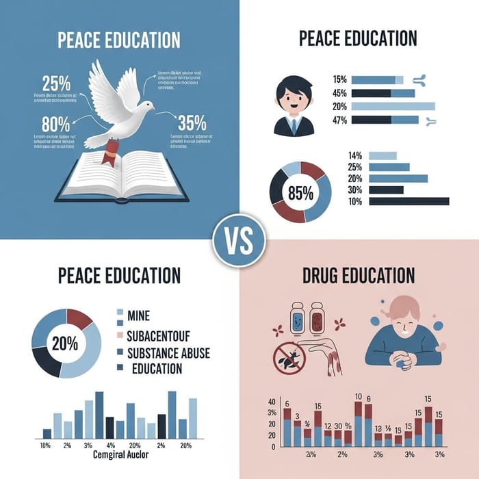 Peace, Drug Education Infographic: Essential Insights