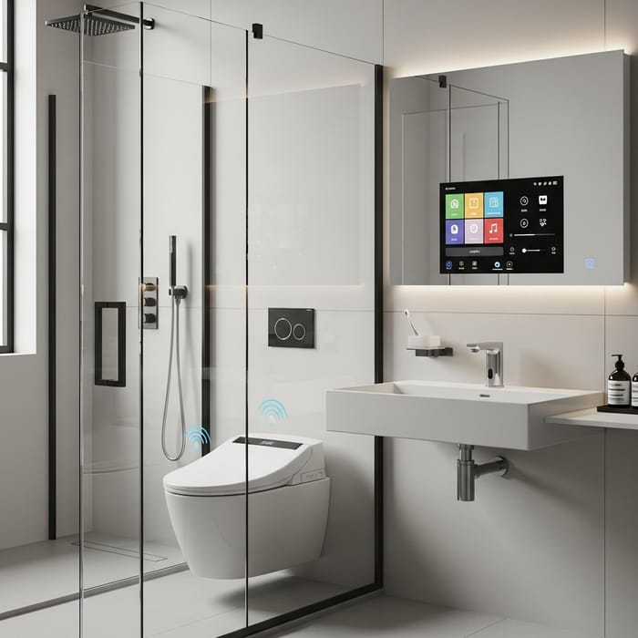 Modern Minimalist Smart Bathroom Design Ideas Modern Minimalist Smart Bathroom Design Ideas