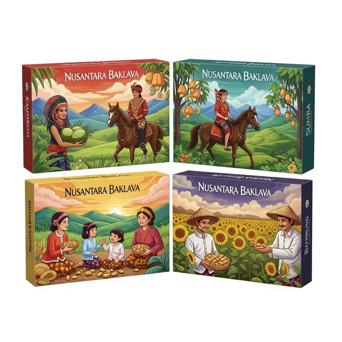 Nusantara Baklava: A Taste of Indonesia's Cultural Richness Nusantara Baklava: A Taste of Indonesia's Cultural Richness
