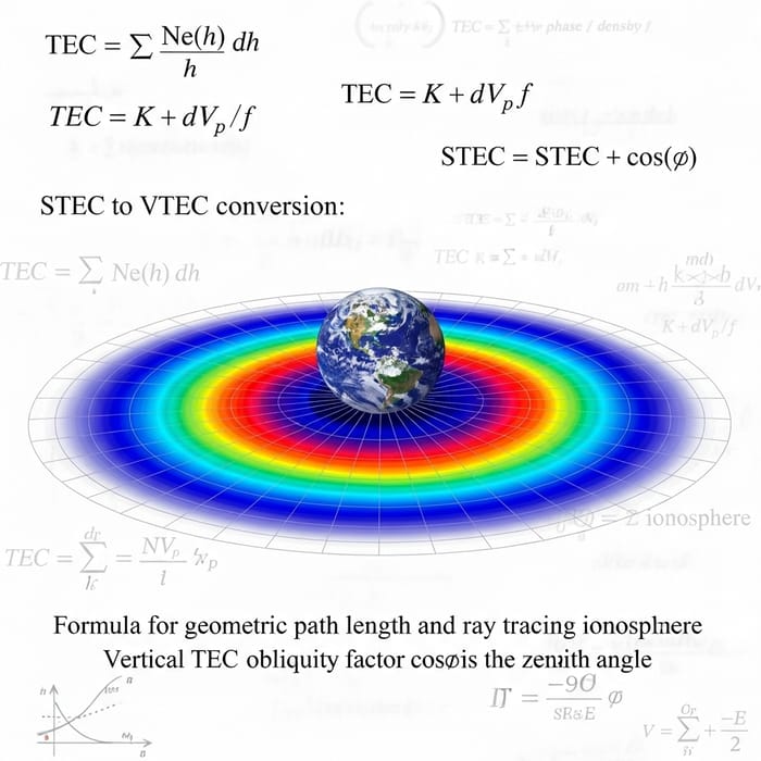 Ionospheric TEC Mapping | Scientific Visualization Ionospheric TEC Mapping | Scientific Visualization