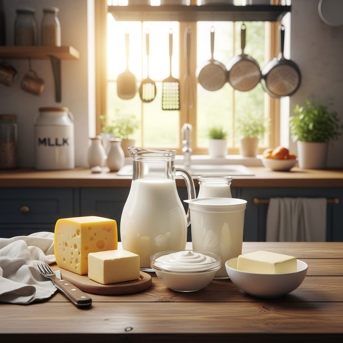 Delicious Dairy Products | Fresh Cheese, Milk, Yogurt & Butter
