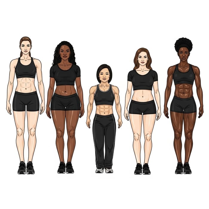 Celebrating Diversity: Women's Body Types in Fitness