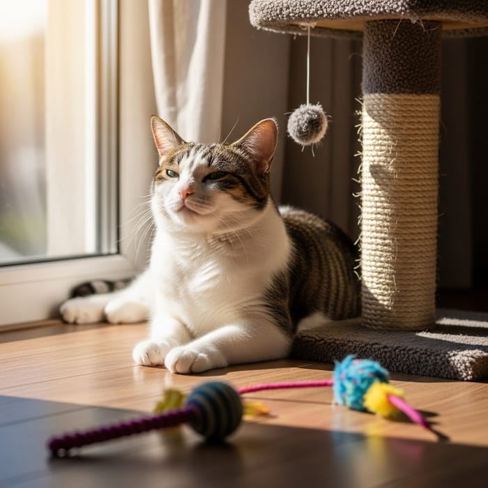 Elegant Ebony Domestic Short-Haired Cat Elegant Ebony Domestic Short-Haired Cat