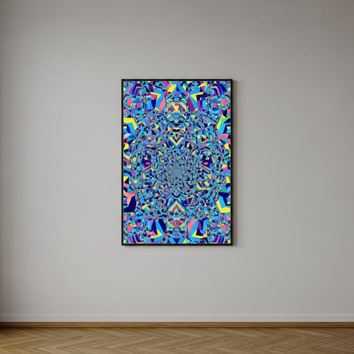 Colorful NFT Art Showcase | Digital Gallery Display