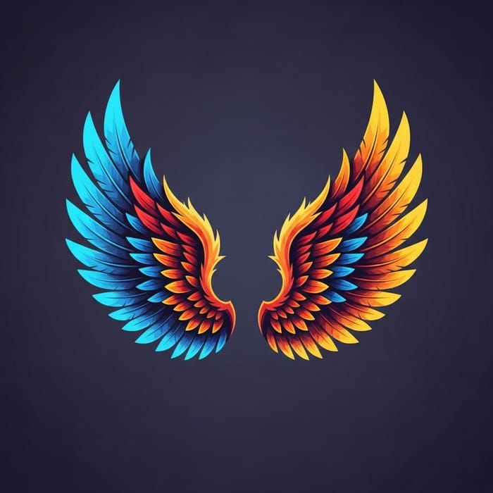 Stylish VK Wings for YouTube Profile Image