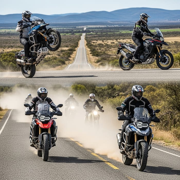 Thrilling Motorcycle Maneuvers in Epic Video | Motorbike Action Scenes Thrilling Motorcycle Maneuvers in Epic Video | Motorbike Action Scenes
