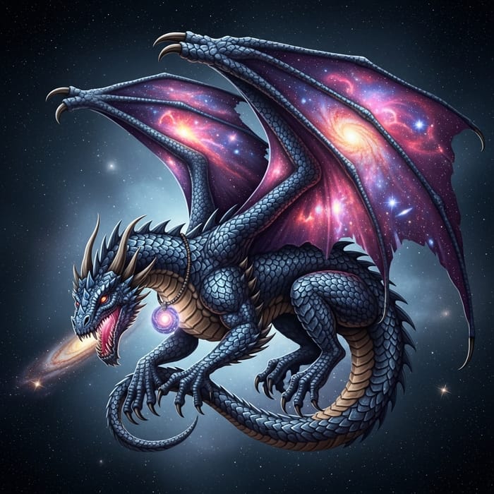 Cosmic Dragon Devourer of Worlds Cosmic Dragon Devourer of Worlds