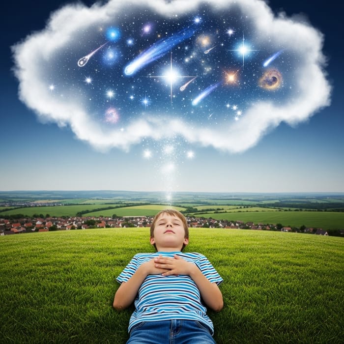 Alex's Celestial Dreams in Serene Countryside Alex's Celestial Dreams in Serene Countryside