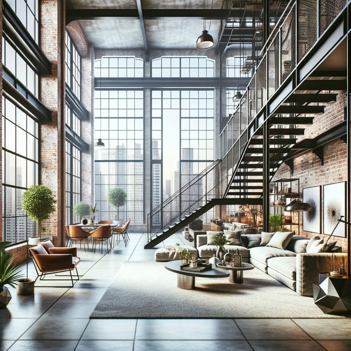 Cool Urban Loft with Modern Aesthetics | Trendy Vibe