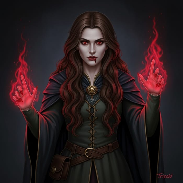 Triss Merigold - Vampire Sorceress