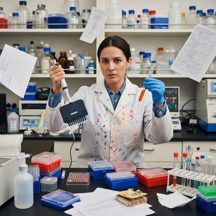 Eccentric Hispanic Scientist’s Wild Microbiology Experiment
