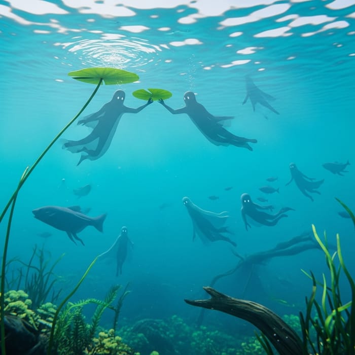 Ghosts in Aquamarine Waters Ghosts in Aquamarine Waters