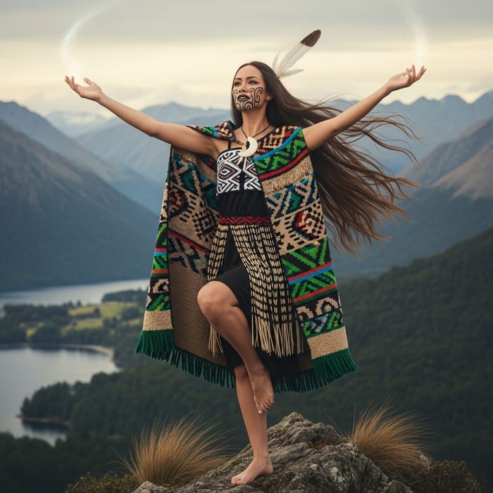 Ethereal Maori Princess: Transcendent Beauty & Spiritual Connection Ethereal Maori Princess: Transcendent Beauty & Spiritual Connection