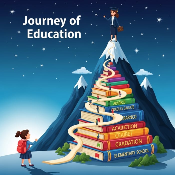 The Journey of Education: From Backpack to Success The Journey of Education: From Backpack to Success