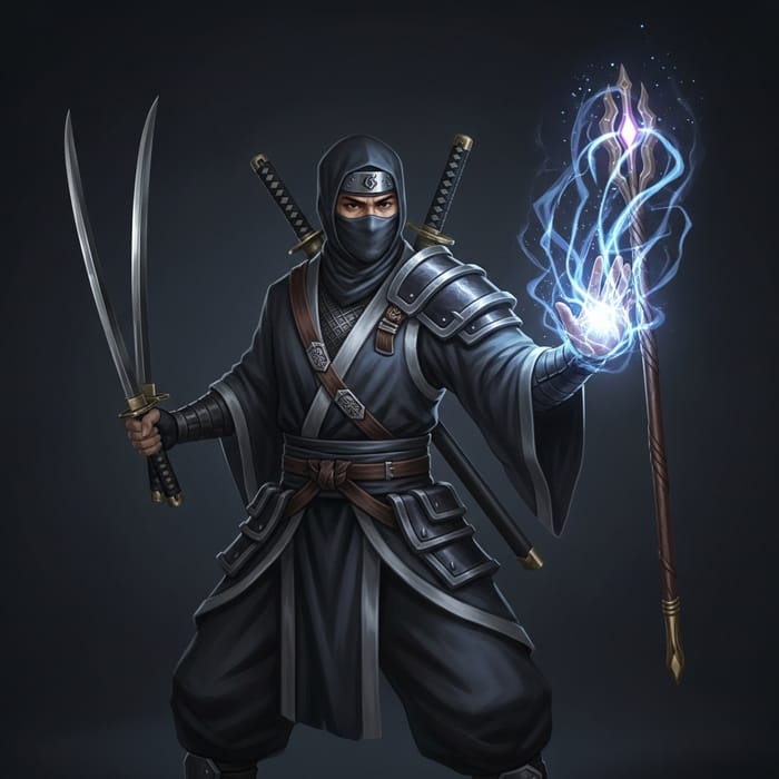 Mystic Ninja Master: Martial Arts & Arcane Power Display Mystic Ninja Master: Martial Arts & Arcane Power Display