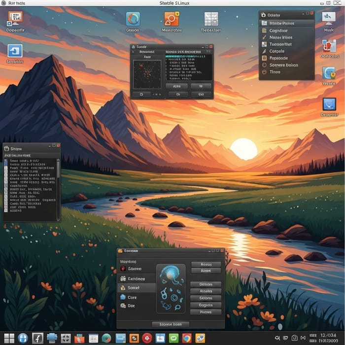 Unique Style Linux Image | Stable Desktop Design Unique Style Linux Image | Stable Desktop Design