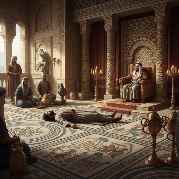 Pre-Islamic Arabian Era: Slain Man Before Sultan Pre-Islamic Arabian Era: Slain Man Before Sultan