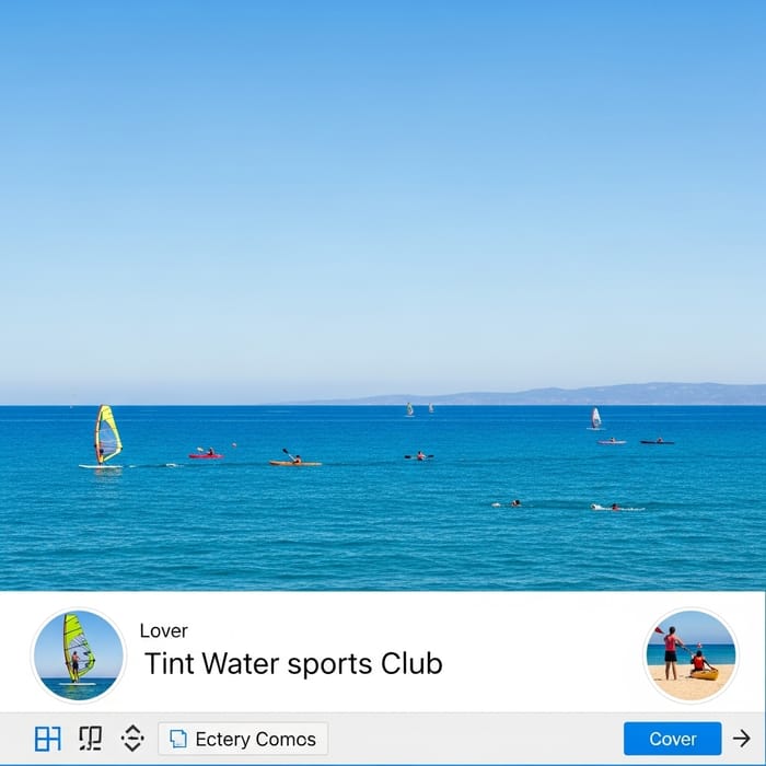 Desktop App for Water Sports Club Management | Simple Nautical Background Desktop App for Water Sports Club Management | Simple Nautical Background