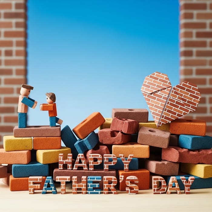 Feliz día del padre: Bricks Father's Day Celebration