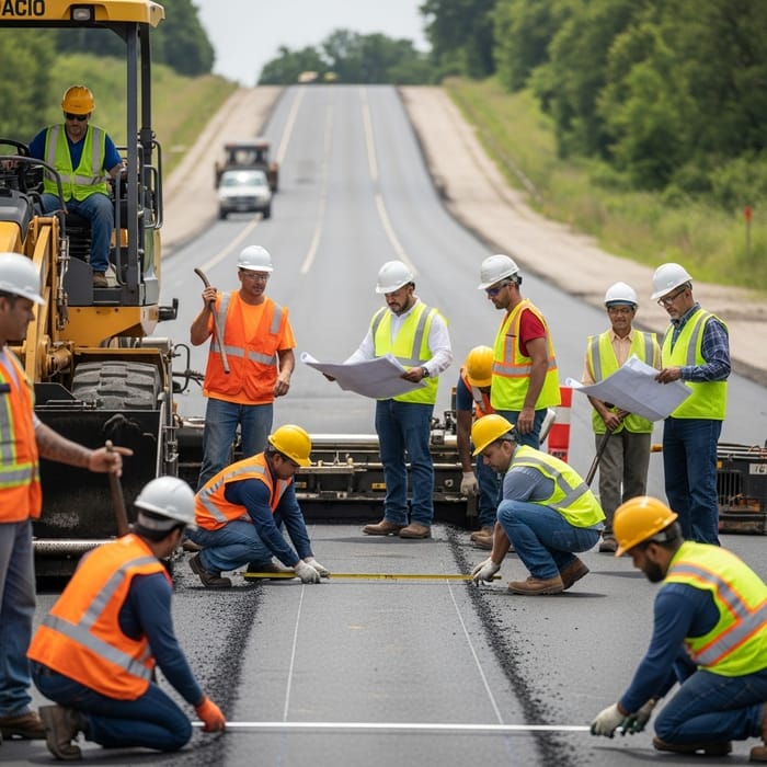 Diverse Road Rehabilitation Scene Boosting Infrastructure Development Diverse Road Rehabilitation Scene Boosting Infrastructure Development