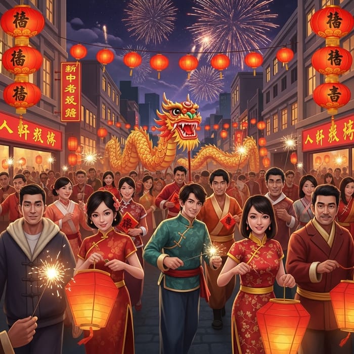 Nian: Chinese New Year Festival & Dragon Parade Nian: Chinese New Year Festival & Dragon Parade