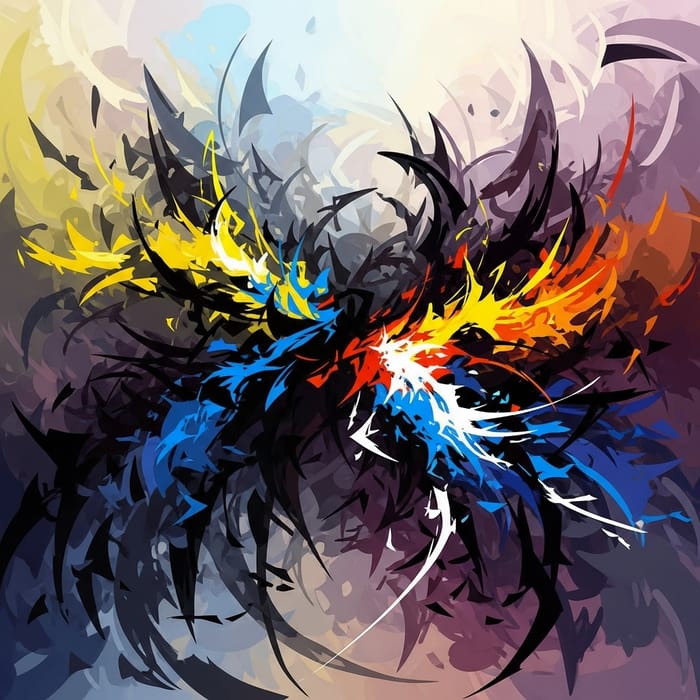 Abstract Inner Demons Representation Abstract Inner Demons Representation