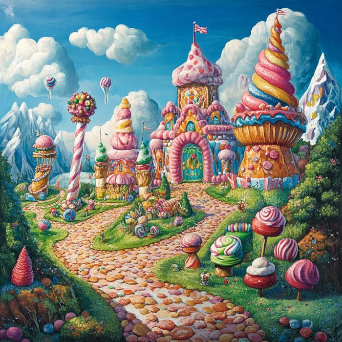 Explore a Whimsical Candy Land of Sweet Treats