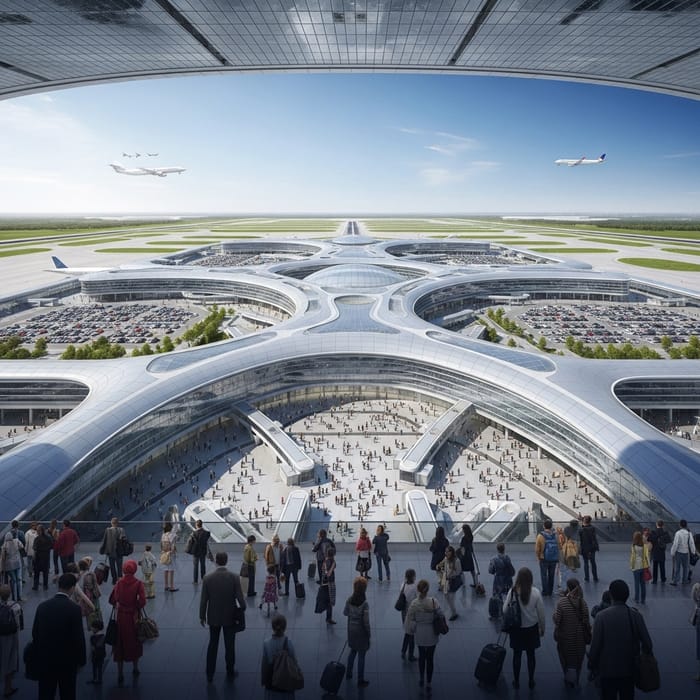 Billion Euro Airport: A Futuristic Masterpiece
