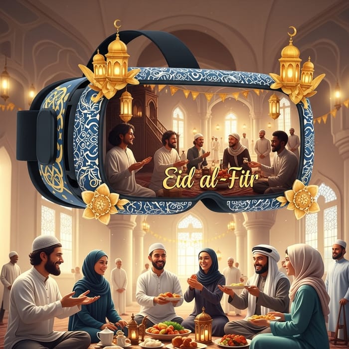 Eid al-Fitr Virtual Reality Glasses for Festive Celebrations Eid al-Fitr Virtual Reality Glasses for Festive Celebrations