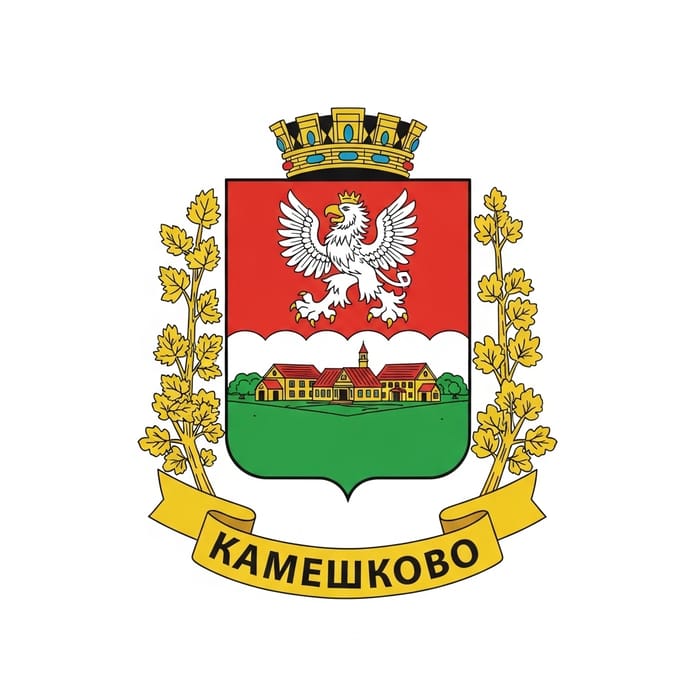Create Stunning Crest of Kameshkovo, Vladimir Region