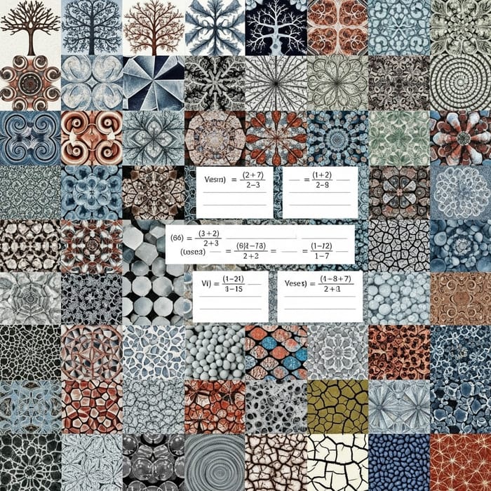 Pattern Collage with Symmetry, Trees, Spirals, and More for Mathematical Problem-Solving Pattern Collage with Symmetry, Trees, Spirals, and More for Mathematical Problem-Solving
