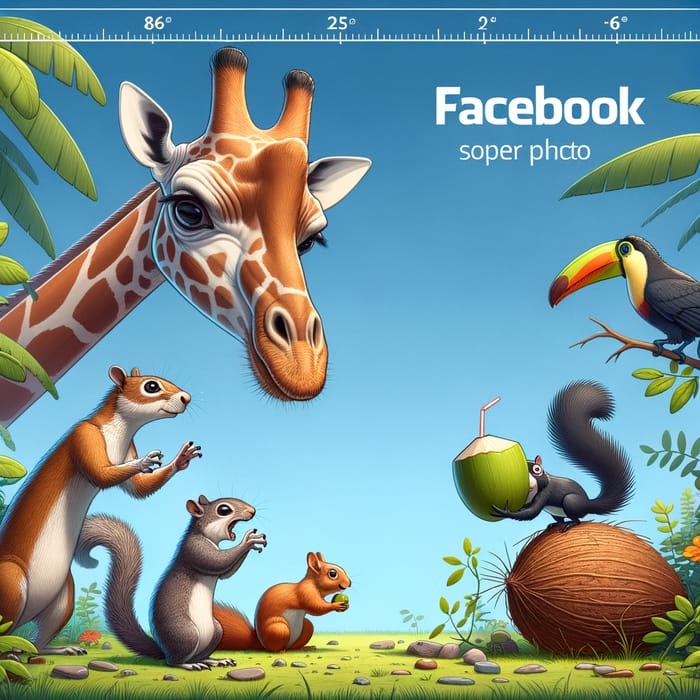 Funny Animals Interacting - Facebook Cover Image