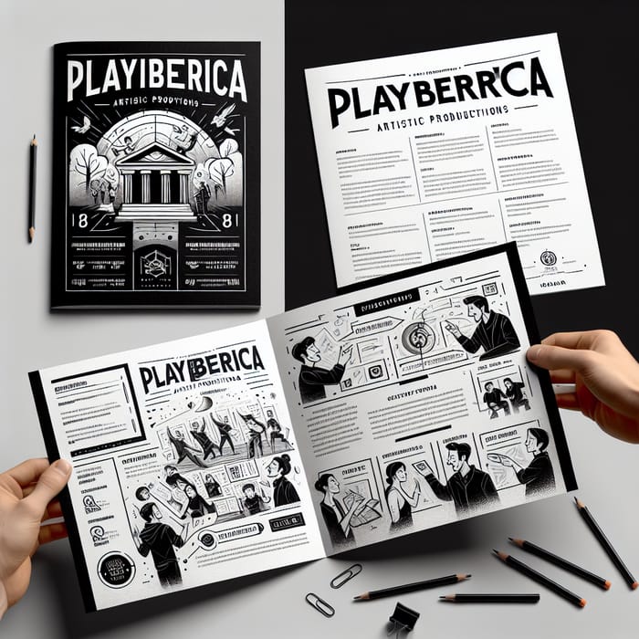 Playberica Artistic Productions - Professional Brochure Design