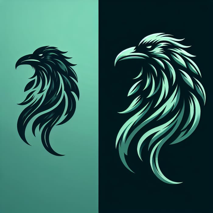 Majestic Raven Logo: Intrigue & Allure