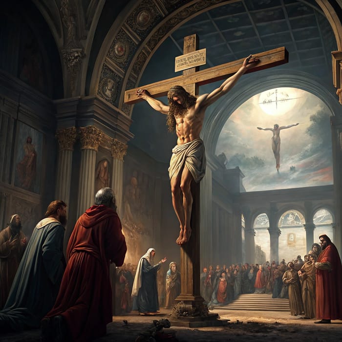 Biblical Crucifixion Art: Renaissance Mastery