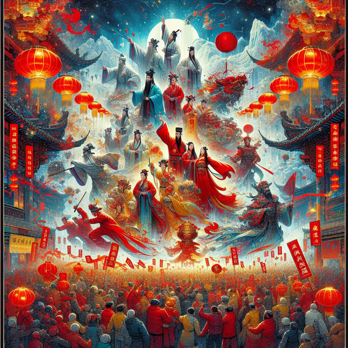 New Era Culture Poster: Traditional Chinese Virtues